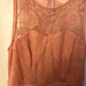 Women's Pink Floor Length Dress